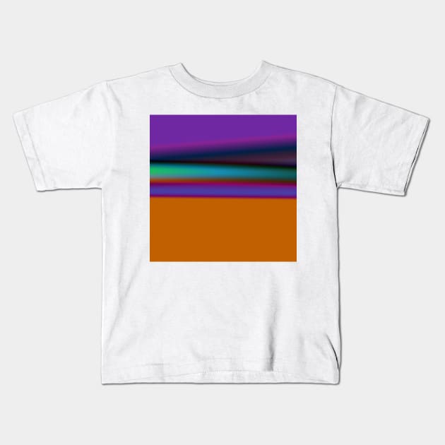 red blue green pink abstract art Kids T-Shirt by Artistic_st